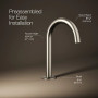 KOHLER Components® Bathroom sink faucet spout with Tube design, 1.2 gpm - Vibrant Brushed Nickel