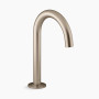 KOHLER Components® Bathroom sink faucet spout with Tube design, 1.2 gpm - Vibrant Brushed Bronze