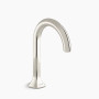 KOHLER Occasion® Bathroom sink faucet spout with Cane design, 1.2 gpm - Vibrant Polished Nickel