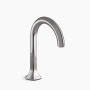 KOHLER Occasion® Bathroom sink faucet spout with Cane design, 1.2 gpm - Vibrant Titanium