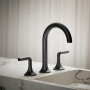 KOHLER Occasion® Bathroom sink faucet spout with Cane design, 1.2 gpm - Matte Black
