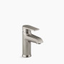 KOHLER Hint® Single-handle bathroom sink faucet, 1.2 gpm - Vibrant Brushed Nickel