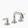 KOHLER Castia™ by Studio McGee Widespread bathroom sink faucet, 1.0 gpm - Vibrant Polished Nickel