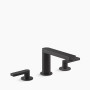 KOHLER Composed® Widespread bathroom sink faucet with Lever handles, 1.2 gpm - Matte Black