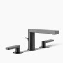 KOHLER Composed® Widespread bathroom sink faucet with Lever handles, 1.2 gpm - Matte Black