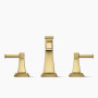 KOHLER Riff® Widespread bathroom sink faucet, 1.2 gpm - Vibrant Brushed Moderne Brass