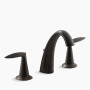 KOHLER Alteo® Widespread bathroom sink faucet, 1.2 gpm - Oil-Rubbed Bronze