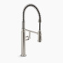 KOHLER Edalyn™ by Studio McGee Semi-professional kitchen sink faucet with two-function sprayhead 1.5 gpm - Vibrant Stainless