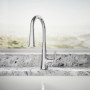 KOHLER Tone® Pull-down kitchen sink faucet with three-function sprayhead 1.5 gpm - Polished Chrome