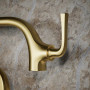 KOHLER Graze® Wall-mount pot filler 3.2 gpm - Vibrant Brushed Moderne Brass