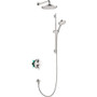 Build Hansgrohe Raindance S Thermostatic Shower System with Shower Head, Hand Shower, Shower Arm, Hose, and Valve Trim 2.5gpm - Chrome