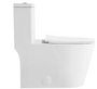 Crown Madison Rimless  One Piece Dual Flush Toilet