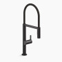 Kohler Components® Semi-professional kitchen sink faucet with two-function sprayhead - Matte Black