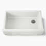  Kohler Whitehaven® 35-3/4" undermount single-bowl farmhouse kitchen sink - Dune