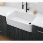 Kohler Ironridge® 34" undermount single-bowl farmhouse kitchen sink - Basalt