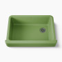 Kohler Whitehaven® 32-1/2" undermount single-bowl farmhouse kitchen sink - Fresh Green