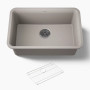 Kohler Cairn® 27-1/2" undermount single-bowl kitchen sink - Matte Taupe