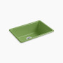 Kohler Iron/Tones® 27" top-/undermount single-bowl kitchen sink - Fresh Green