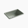 Kohler Iron/Tones® 27" top-/undermount single-bowl kitchen sink - Aspen Green