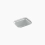 Kohler Northland™ 15" undermount single-bowl bar sink - Ice Grey