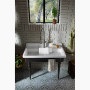 Kohler Farmstead® 45" top-/wall-mount single-bowl workstation farmhouse kitchen sink - White