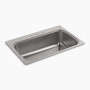 Kohler Verse™ 33" top-mount single-bowl kitchen sink