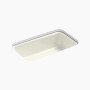 Kohler Bakersfield™ 31" undermount single-bowl kitchen sink - Biscuit