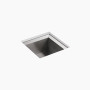 Kohler Poise® 18" undermount bar sink single-bowl