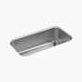 Kohler Undertone® Preserve® 31-1/4" undermount single-bowl kitchen sink