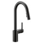 Moen Align Matte Black One-Handle High Arc Pulldown Kitchen Faucet