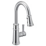 Moen Belfield Chrome One-Handle High Arc Pulldown Kitchen Faucet