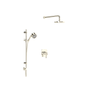 Rohl Graceline Thermostatic Shower System with Shower Head and Hand Shower - Polished Nickel