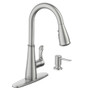 Moen Hadley Spot Resist Stainless One-Handle Pulldown Kitchen Faucet