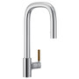 Moen Tenon Chrome One-Handle High Arc Pulldown Kitchen Faucet