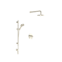 Rohl Campo Thermostatic Shower System with Shower Head and Hand Shower - Satin Nickel