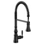 Moen Weymouth Matte Black One-Handle High Arc Kitchen Faucet