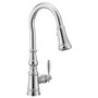 Moen Weymouth Chrome 3 In 1 Water Filtration Pulldown Kitchen Faucet
