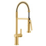 Moen Cia Brushed Gold One-Handle High Arc Pulldown Kitchen Faucet
