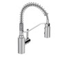 Moen Genta LX Chrome One-Handle High Arc Pulldown Kitchen Faucet