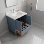 Royal Ultra 30 inch Polar Blue Bathroom Vanity