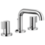 Brizo Litze® Widespread Lavatory Faucet with Low Spout - Less Handles With Lever Handle 1.5 GPM - Polished Chrome