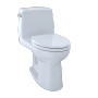 Toto Eco UltraMax® One-Piece Toilet, 1.28 GPF, Elongated Bowl, Cefiontect - Cotton