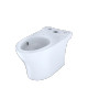 Toto Aquia® IV Toilet - 1.28 GPF & 0.9 GPF, Universal Height - Washlet+ Connection - New - Cotton