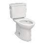 Toto Drake® Two-piece Toilet, 1.28 GPF, Elongated Bowl - Universal Height - Colonial White