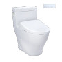 Toto Legato - Washlet®+ S7A One-Piece Toilet - 1.28 GPF - Cotton