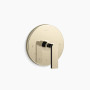 Kohler Composed® Mastershower® Temperature Control Valve Trim With Lever Handle - Vibrant French Gold