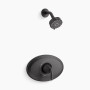 Kohler Remodel Rite-temp® Shower Trim Kit, 2.5 GPM - Matte Black
