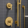 Kohler Awaken® Showering kit, 2.5 gpm - Vibrant Brushed Moderne Brass