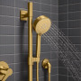 Kohler Awaken® Showering kit, 2.5 gpm - Vibrant Brushed Moderne Brass