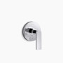 Kohler Composed® Mastershower® Volume Control Valve Trim With Lever Handle - Polished Chrome